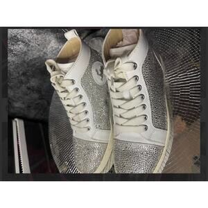 Christian Louboutin Louis Strass Unisex Sneakers Trainers Shoes